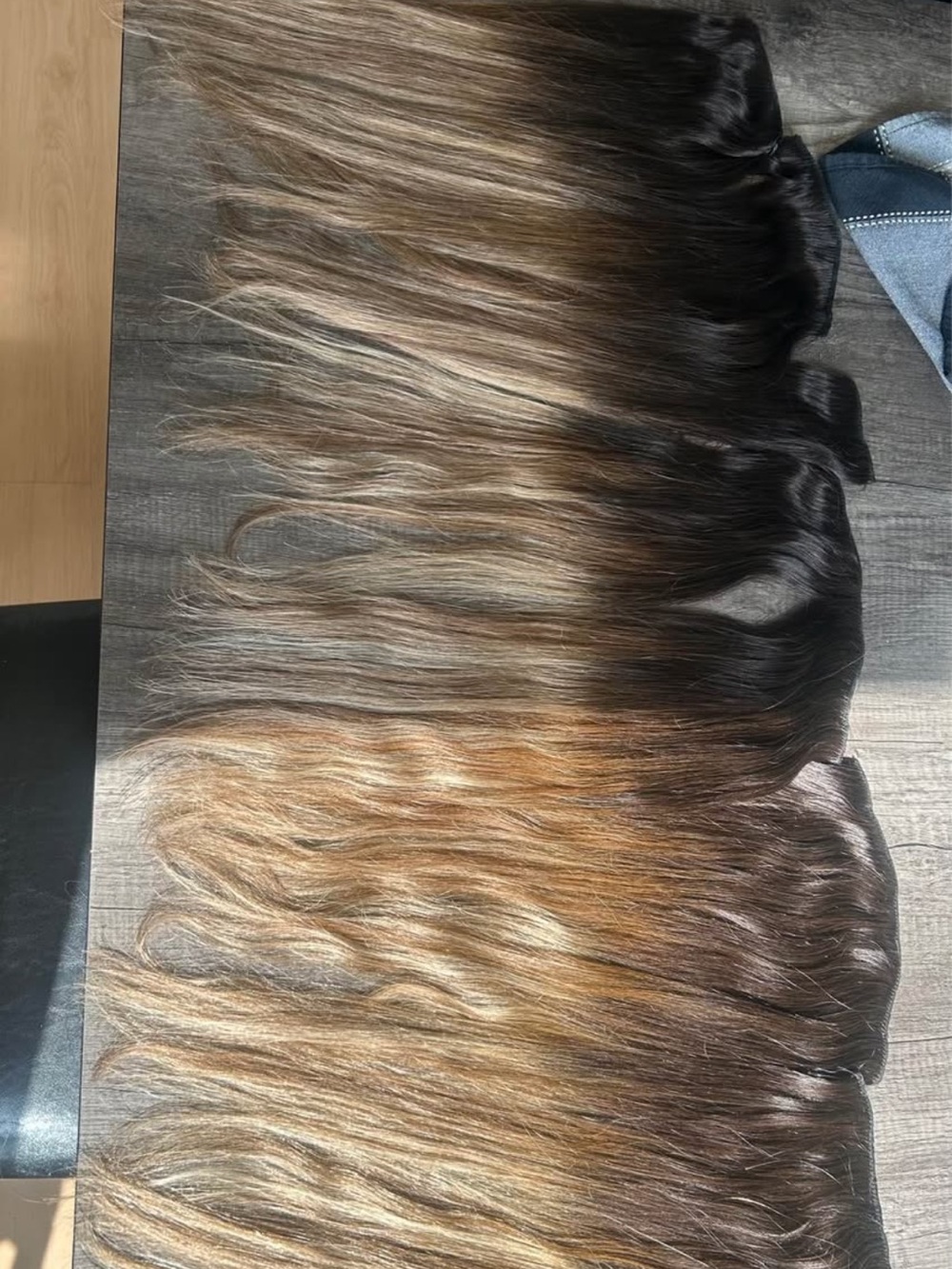 Clip In Human Hair Extensions - Picture 3 of 6